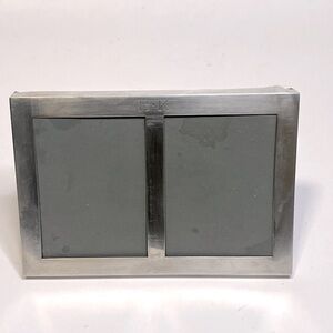 Cartier two picture sterling silver frame